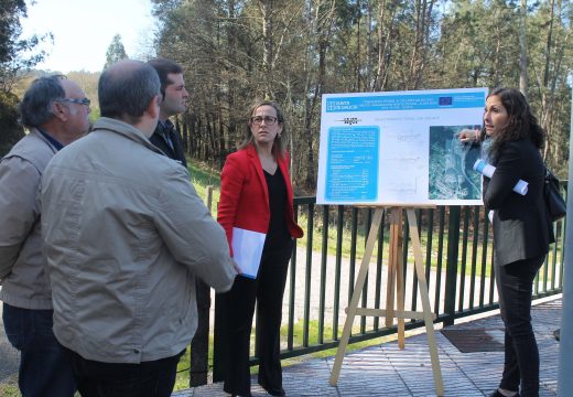 Ethel Vázquez anuncia que as obras da senda peonil e ciclista entre a urbanización Monte da Devesa e a aldea de Buio comezarán no verán